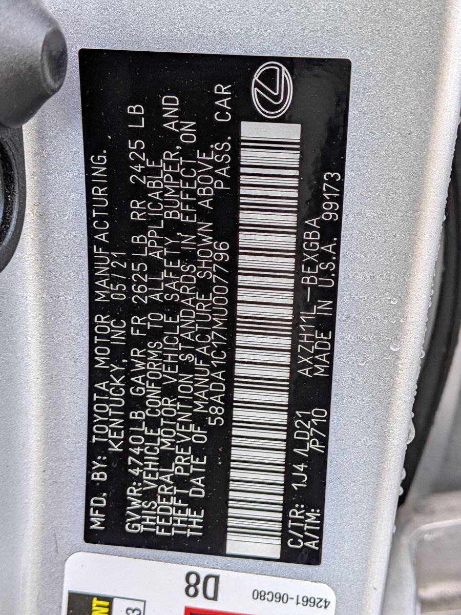 Used 2021 Lexus ES 300h w/ Premium Package image 23