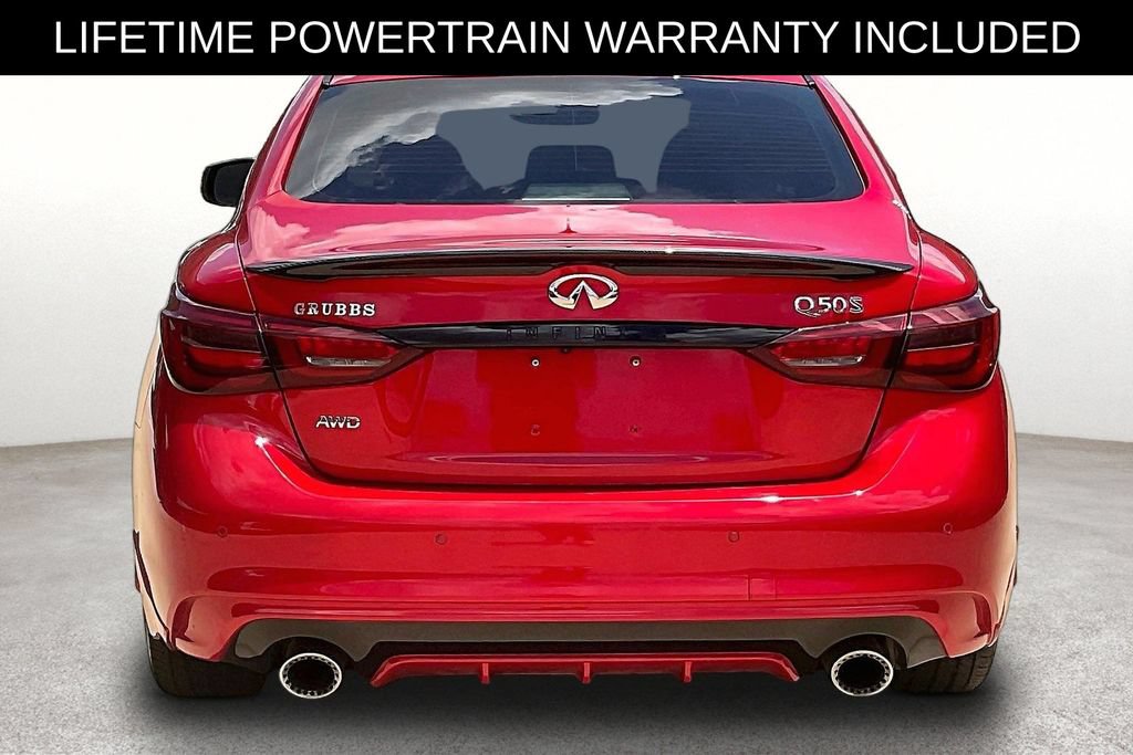 Certified 2024 INFINITI Q50 Red Sport 400 w/ Carbon Fiber Package AWD/4WD image 5