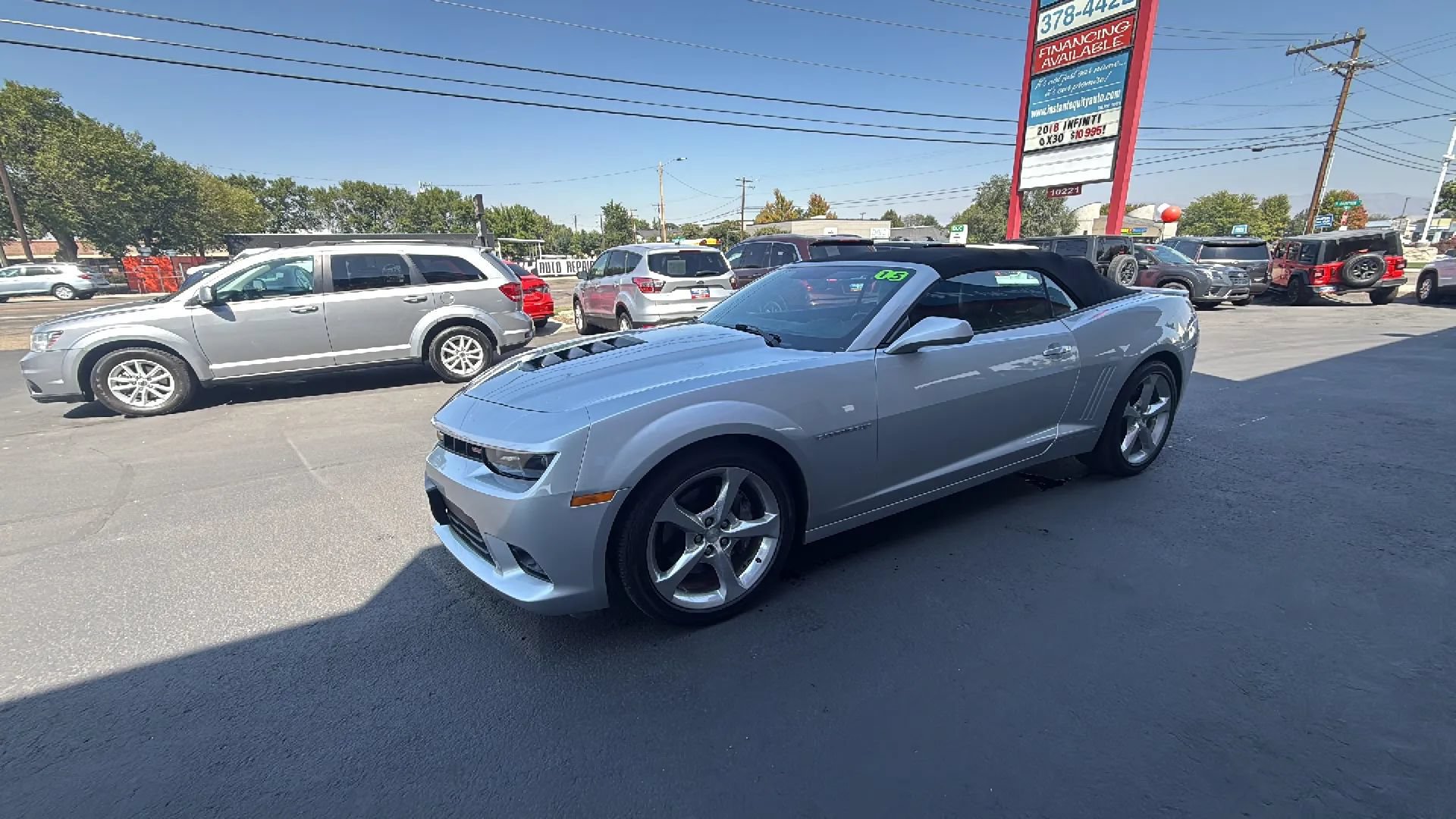 Used 2015 Chevrolet Camaro SS w/ RS Package RWD image 2