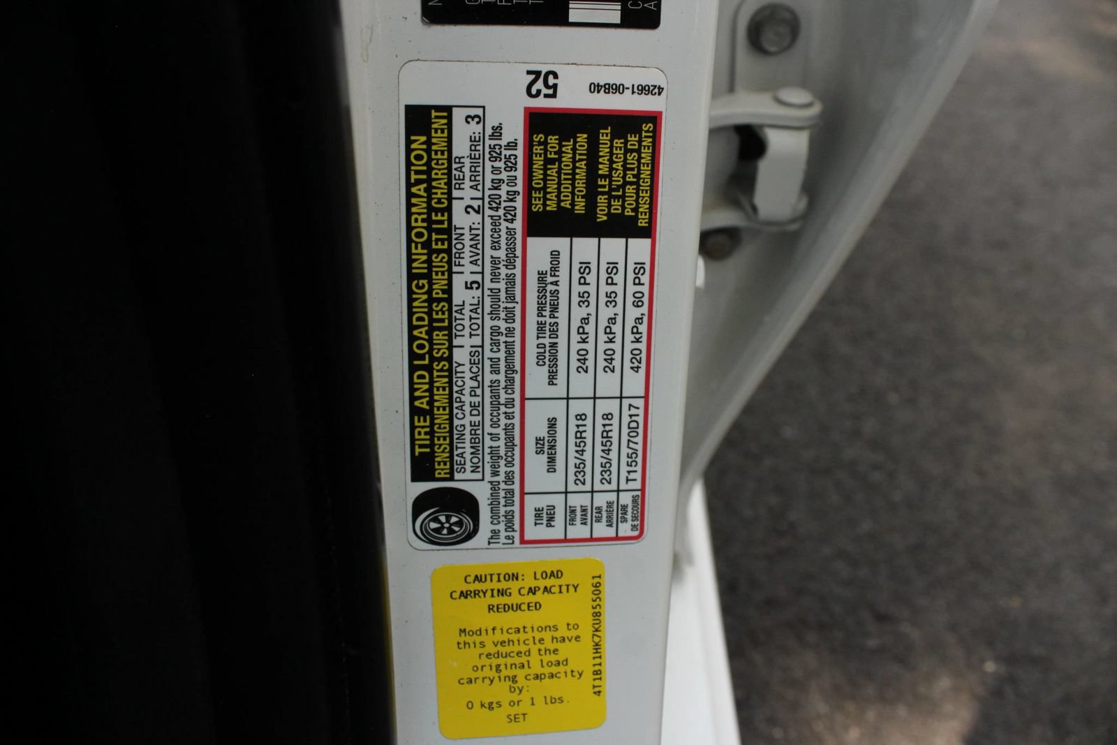Used 2019 Toyota Camry SE FWD image 28