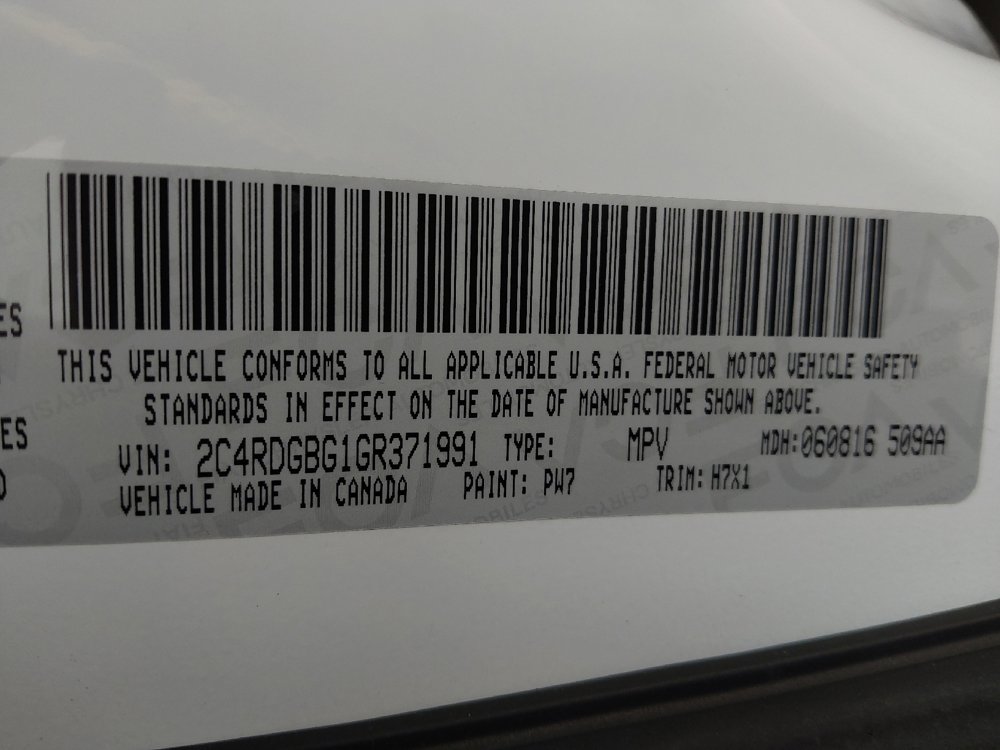 Used 2016 Dodge Grand Caravan SE w/ Quick Order Package 29E SE image 33