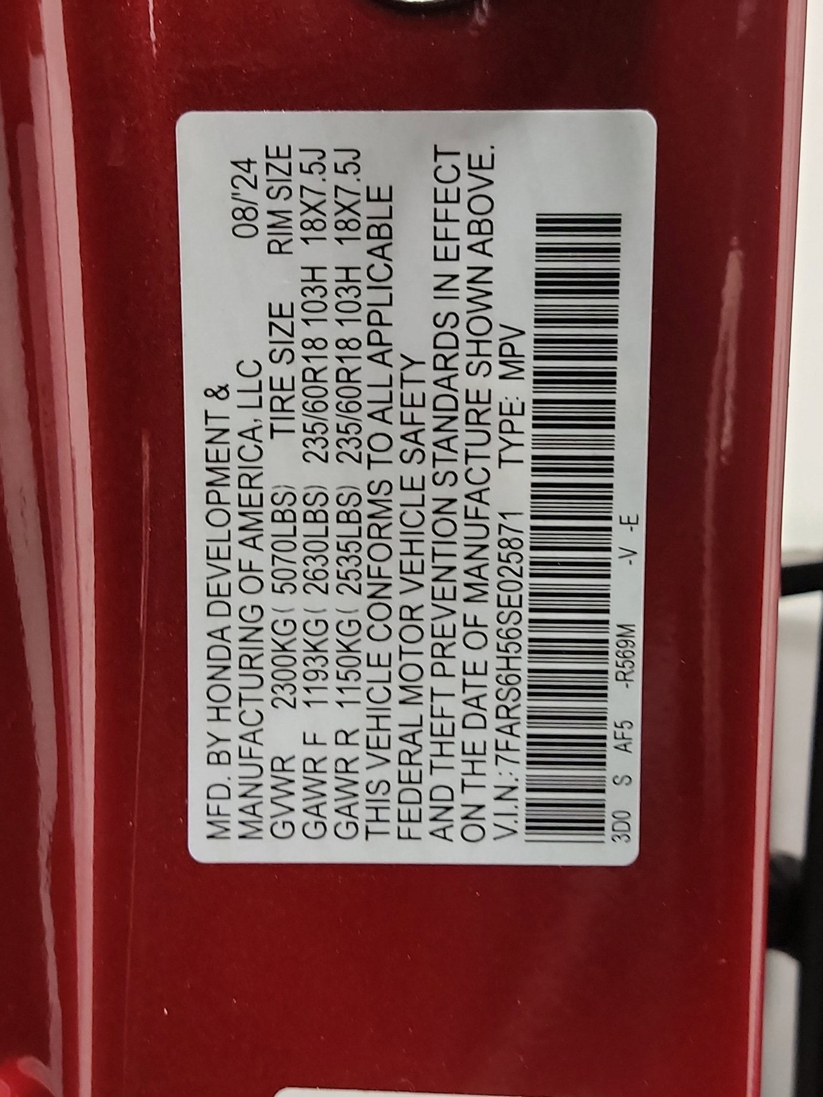 Certified 2025 Honda CR-V Sport image 33