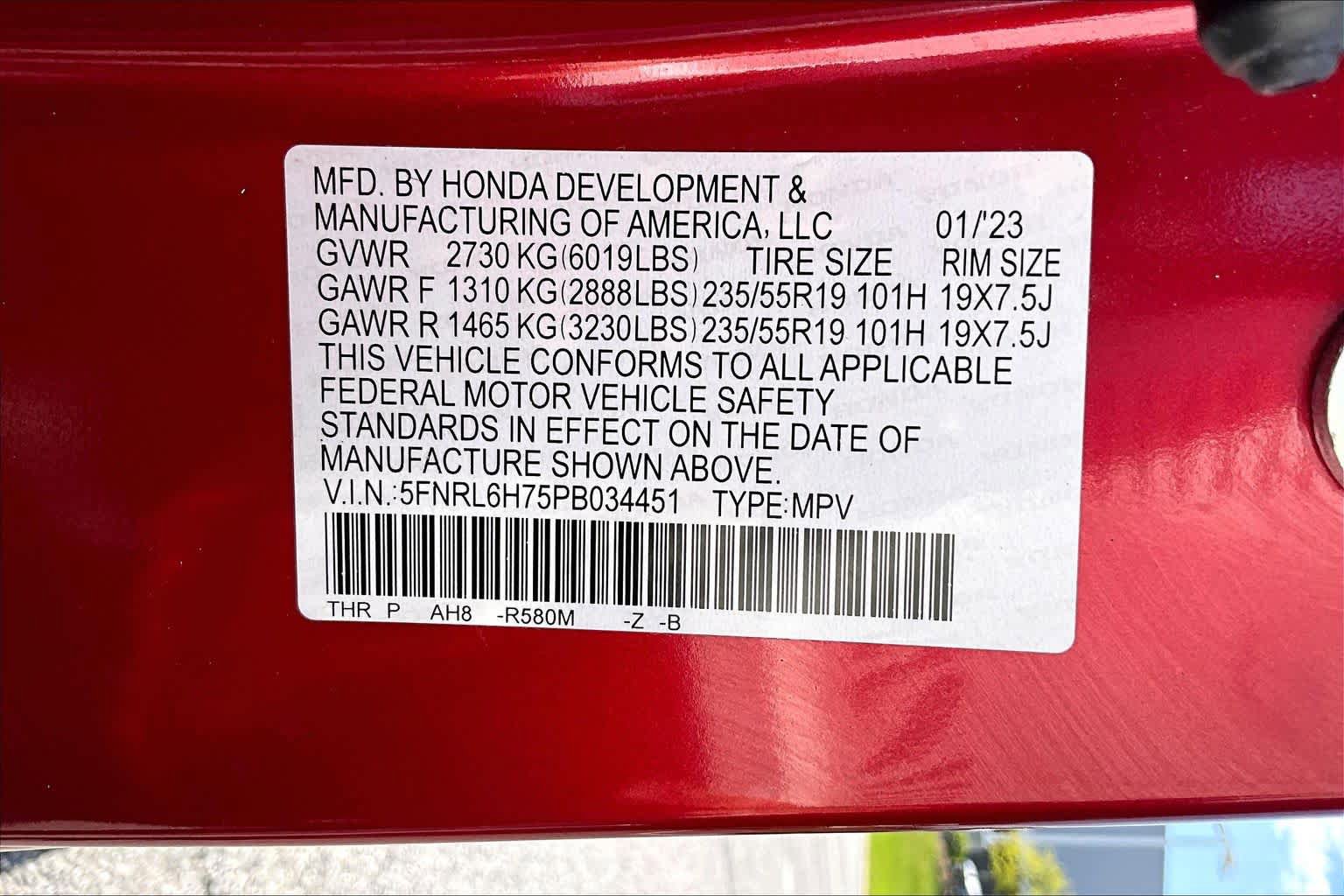 Used 2023 Honda Odyssey Sport image 36