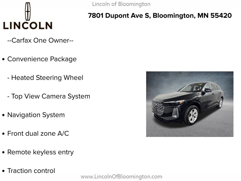 Used 2025 Audi Q5 Premium w/ Convenience Package AWD/4WD image 5