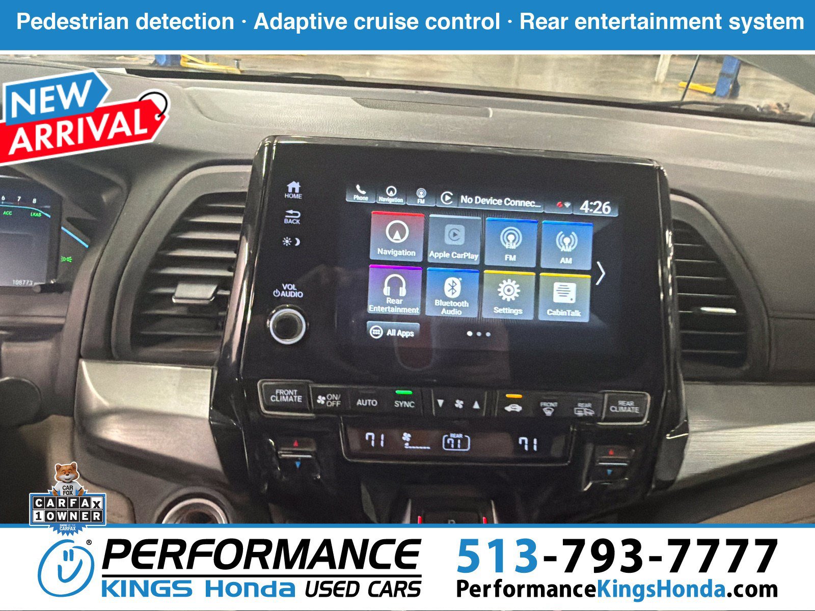 Used 2018 Honda Odyssey EX-L image 1