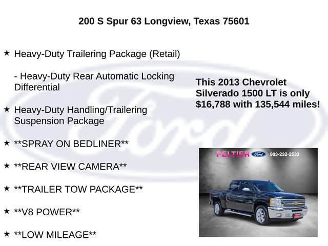 Used 2013 Chevrolet Silverado 1500 LT RWD image 20