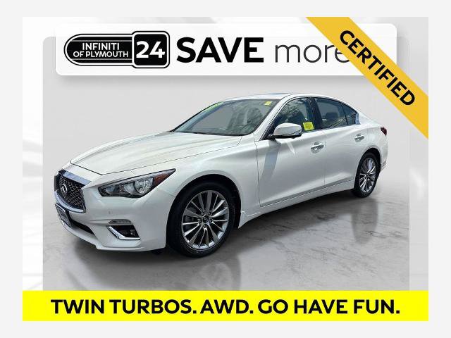 Certified 2023 INFINITI Q50 Luxe w/ Cargo Package