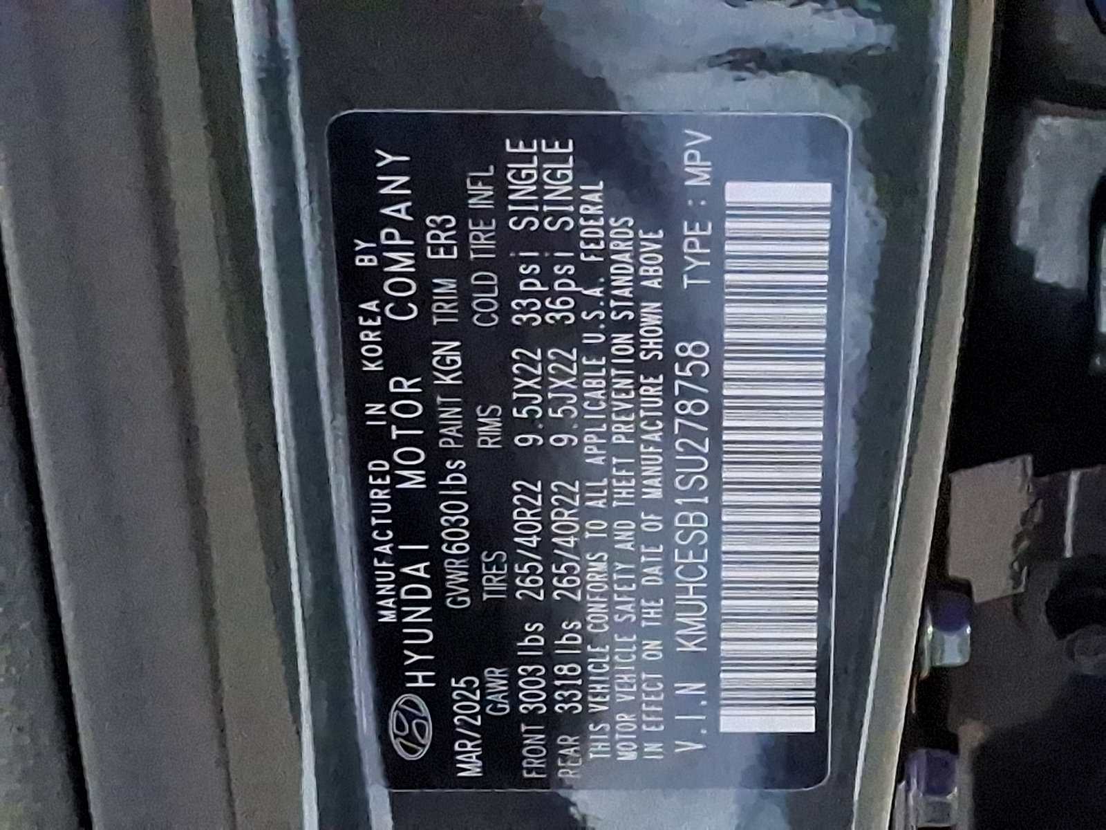Certified 2025 Genesis GV80 2.5T Prestige AWD/4WD image 28