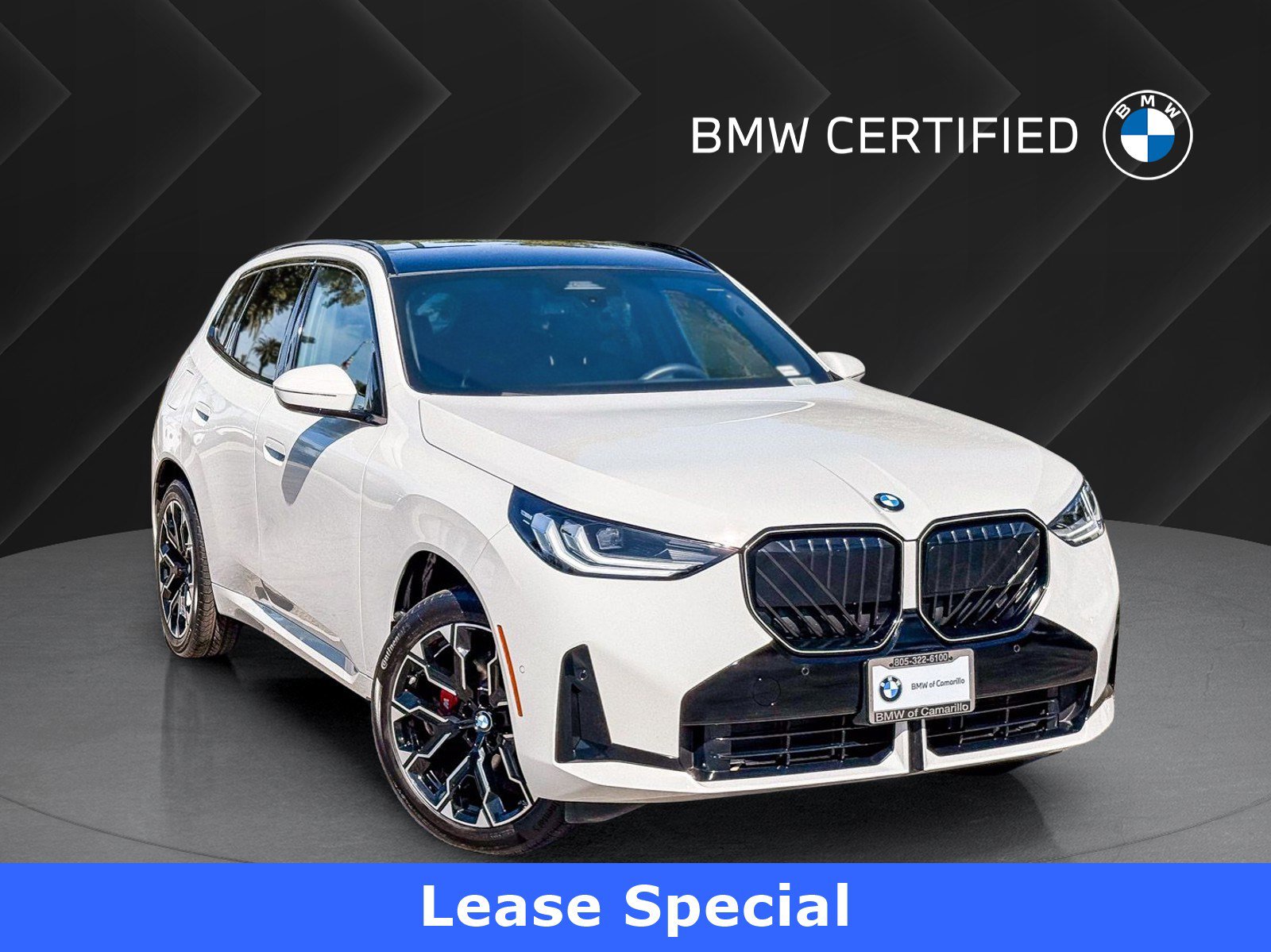Certified 2025 BMW X3 xDrive30i w/ M Sport Package AWD/4WD image 1