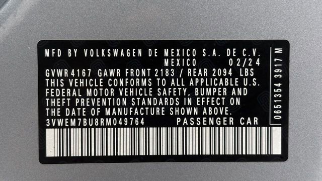 Used 2024 Volkswagen Jetta SE image 42