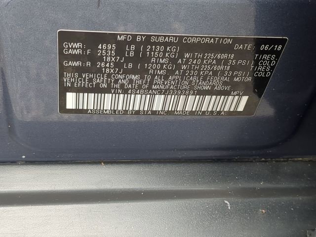 Used 2018 Subaru Outback 2.5i Limited AWD/4WD image 45