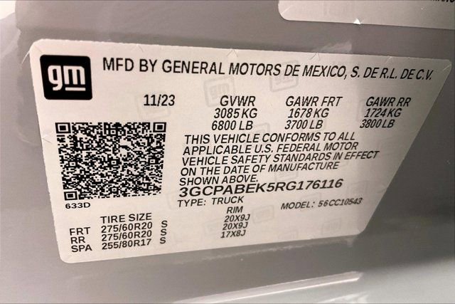 Used 2024 Chevrolet Silverado 1500 Custom image 34