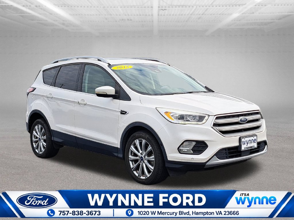Used 2018 Ford Escape Titanium w/ Ford Safe & Smart Package