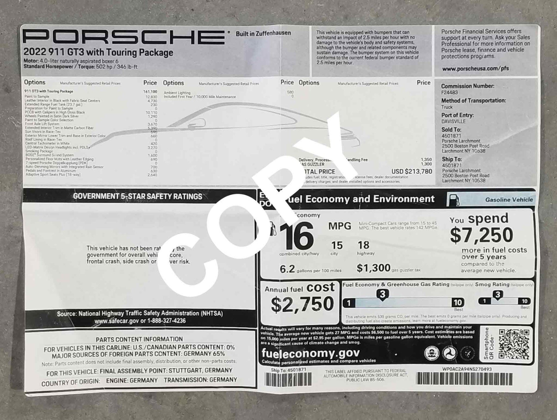 Used 2022 Porsche 911 GT3 image 22