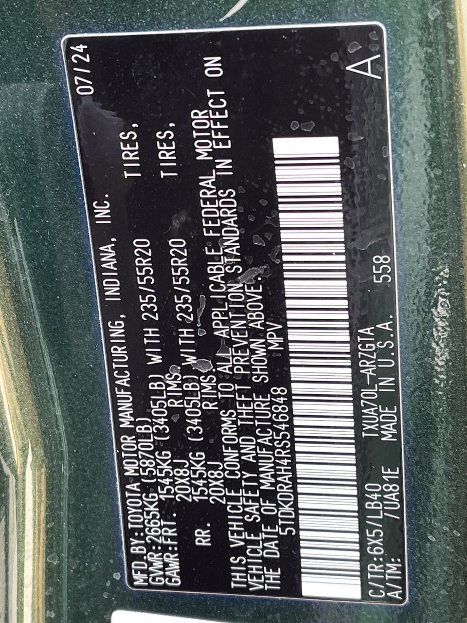 Used 2024 Toyota Highlander Limited image 32