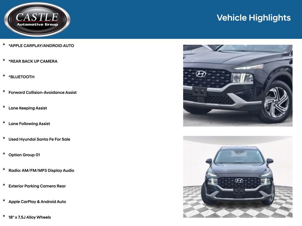 Used 2021 Hyundai Santa Fe SE image 3