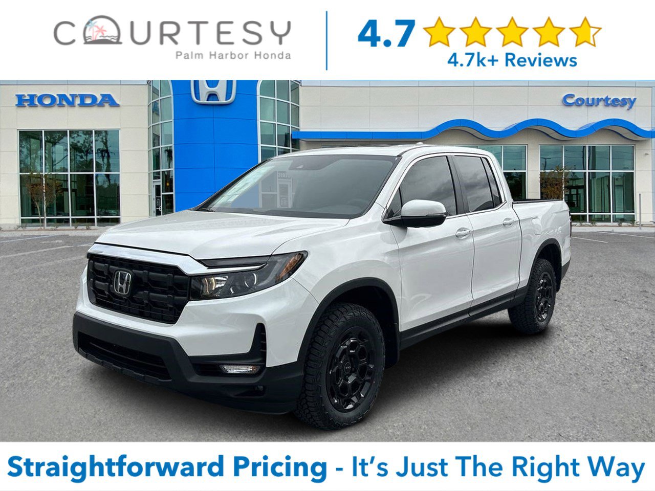 New 2025 Honda Ridgeline RTL+