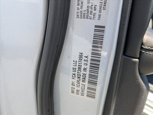 Used 2021 Jeep Grand Cherokee L Overland w/ Quick Order Package 25N AWD/4WD image 29