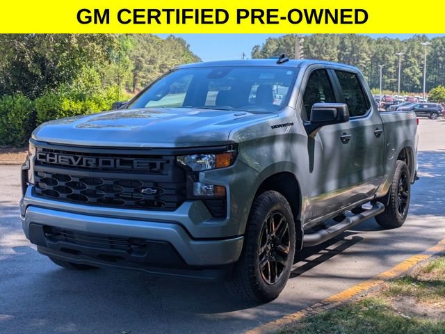 Certified 2025 Chevrolet Silverado 1500 Custom w/ Turbomax Blackout Package AWD/4WD image 5