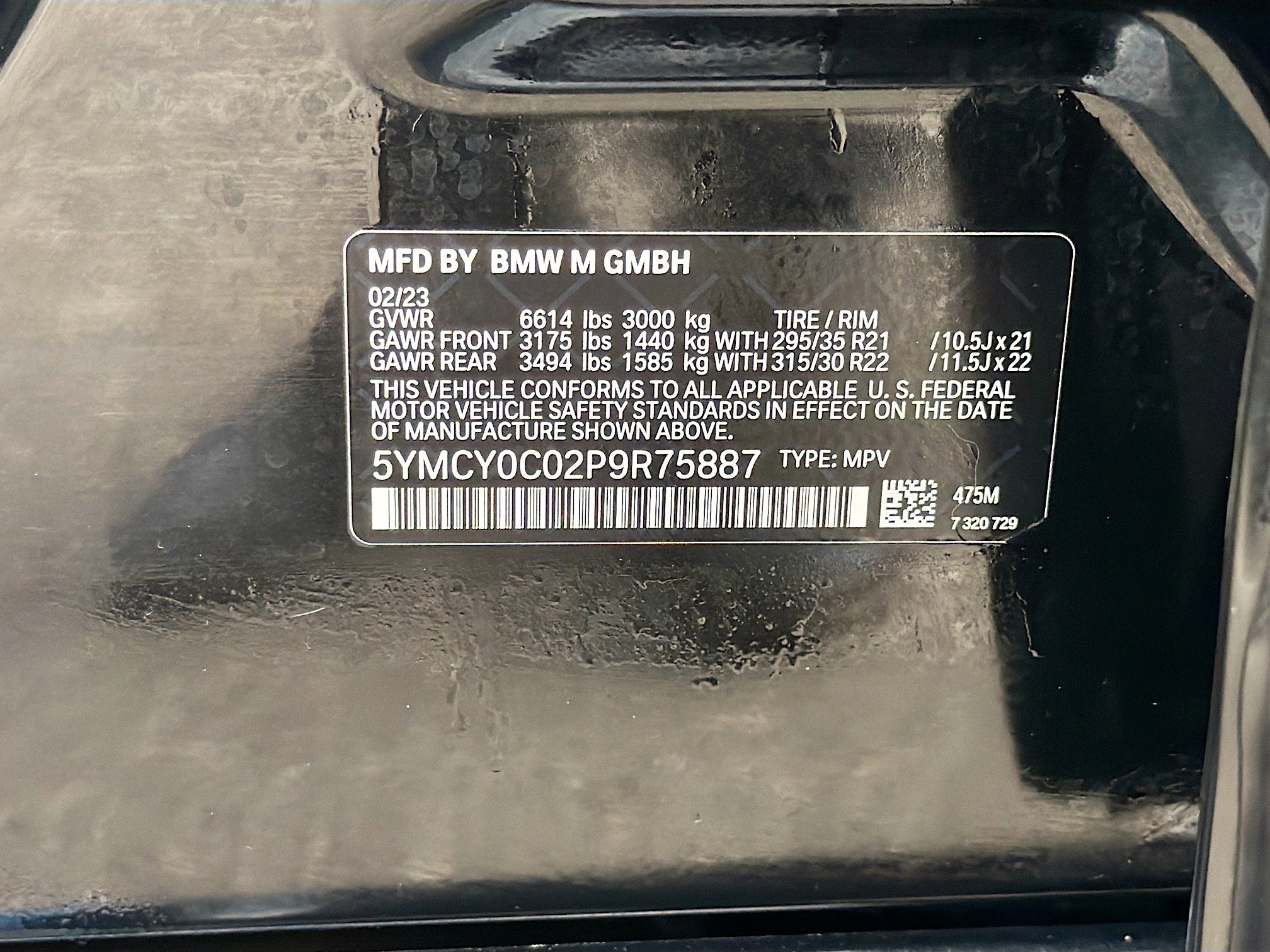 Used 2023 BMW X6 M w/ Competition Package image 44