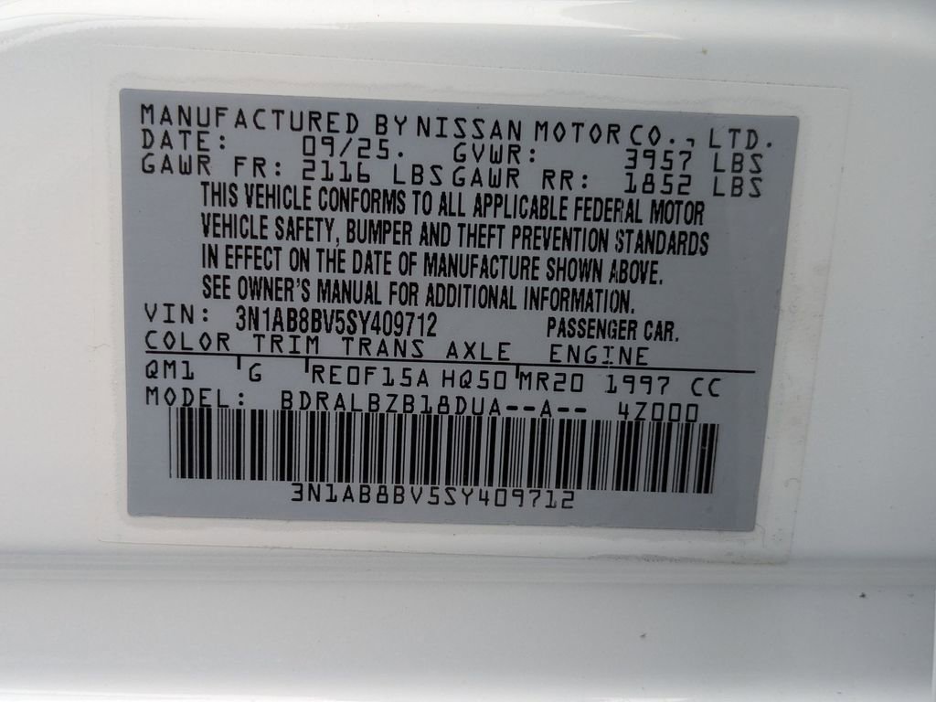 Used 2025 Nissan Sentra S FWD image 26