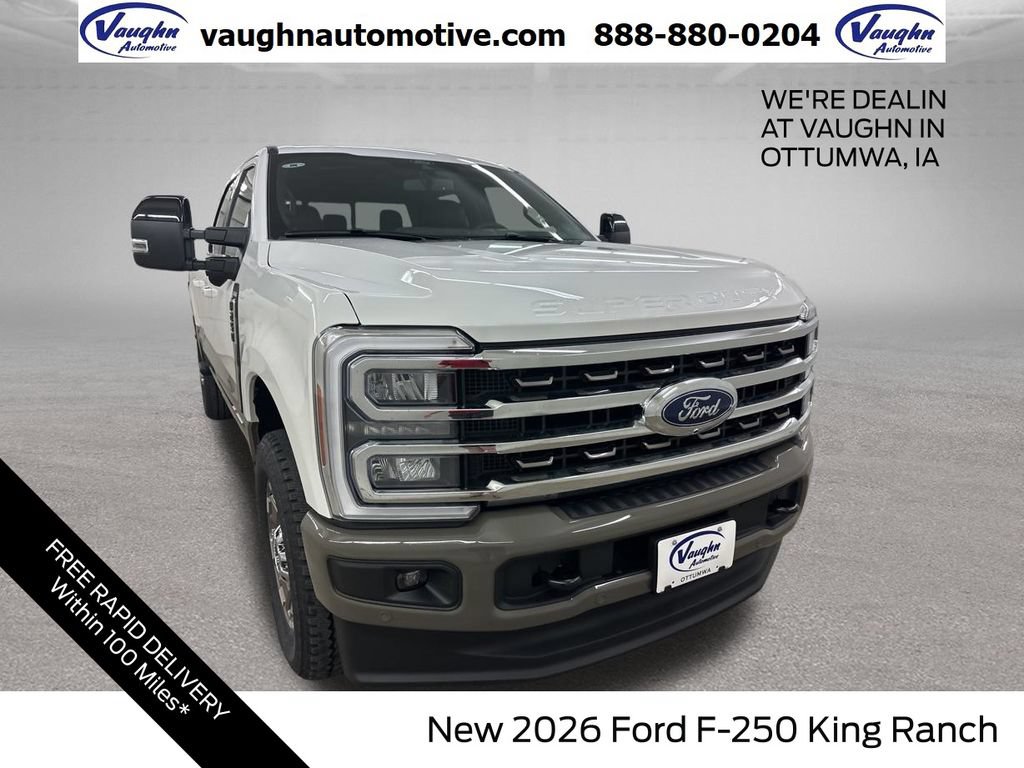 New 2026 Ford F250 King Ranch