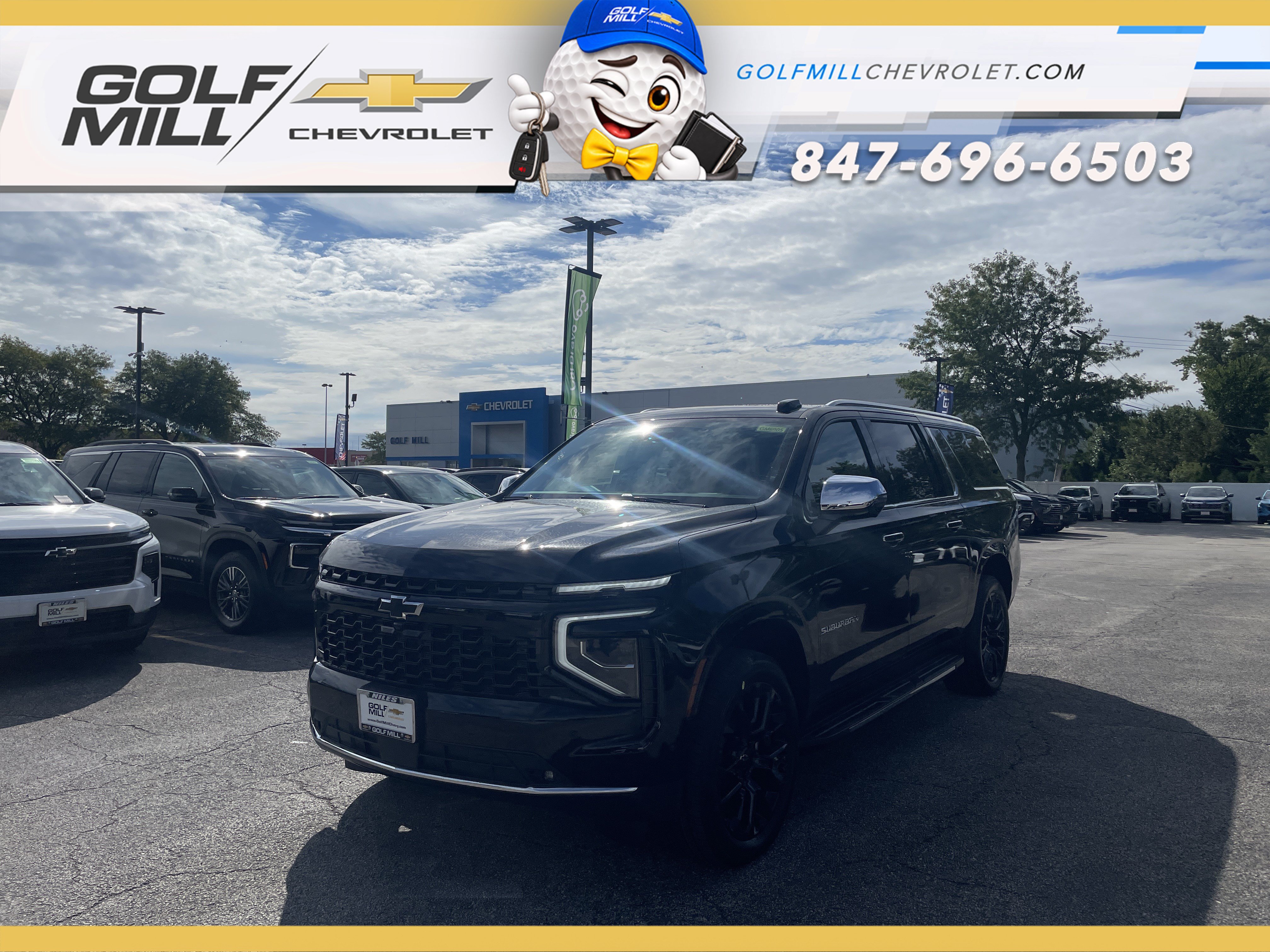 New 2026 Chevrolet Suburban Premier w/ Sun And Tow Package AWD/4WD image 1
