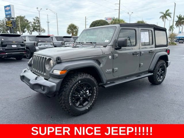 Used 2021 Jeep Wrangler Unlimited Sport AWD/4WD image 3