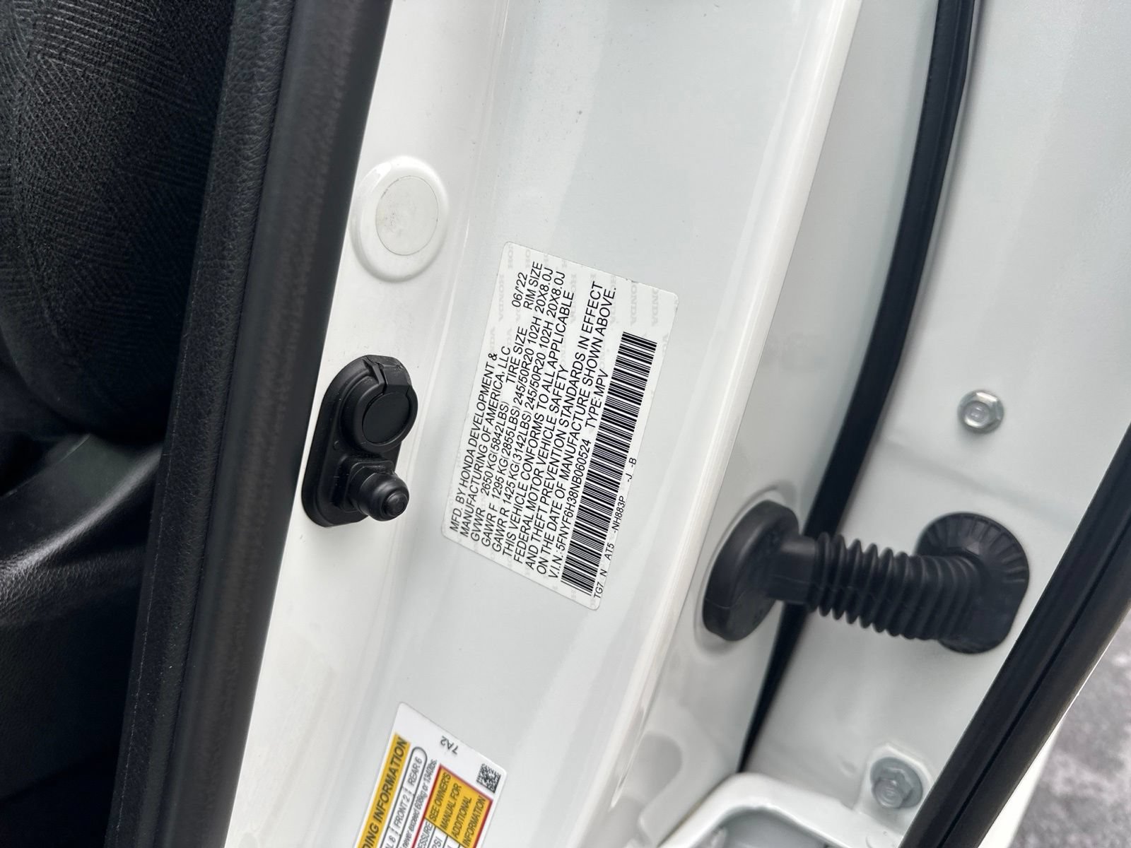 Used 2022 Honda Pilot Sport image 46