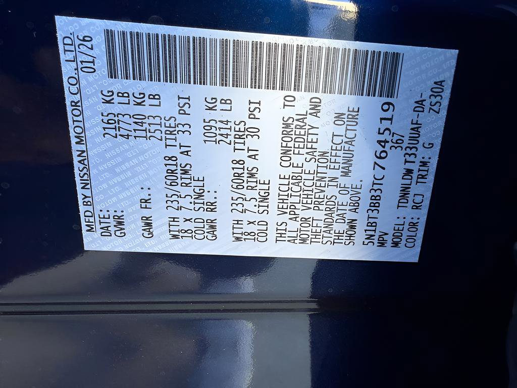 New 2026 Nissan Rogue SV image 32