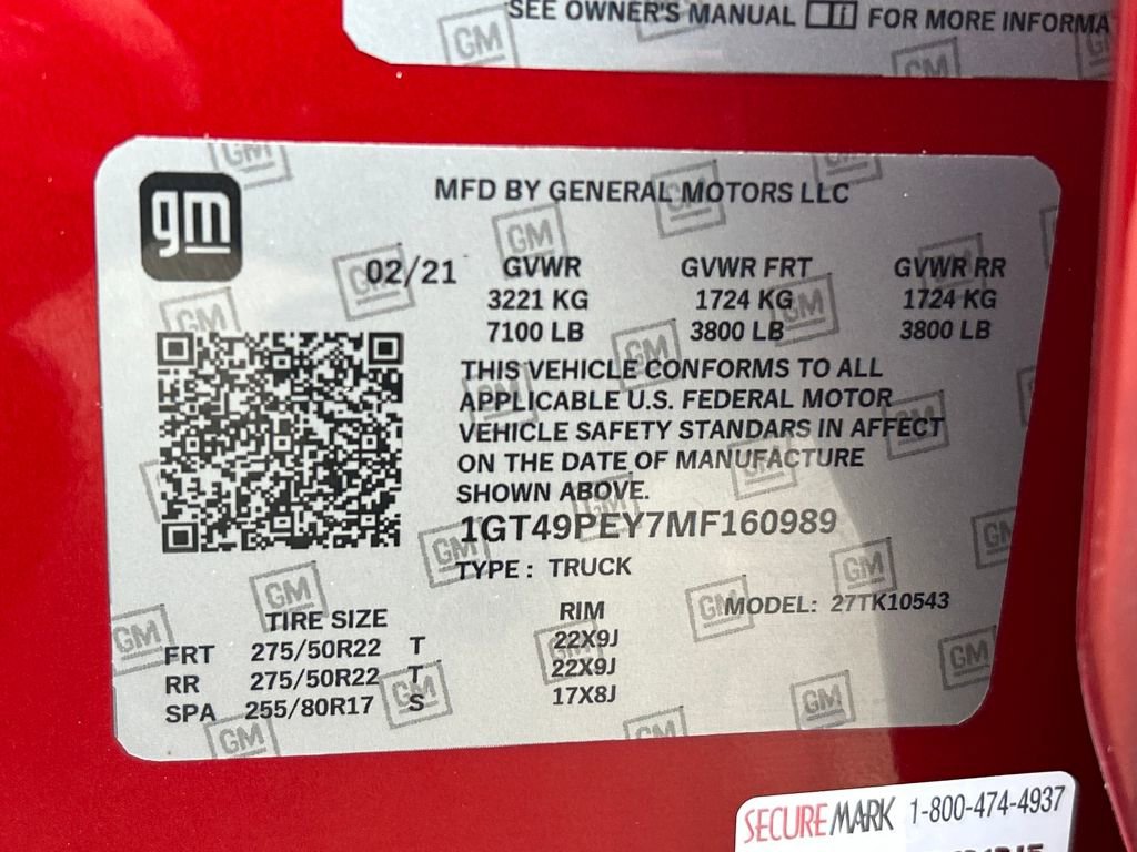 Used 2021 GMC Sierra 2500 AT4 w/ AT4 Premium Plus Package image 38