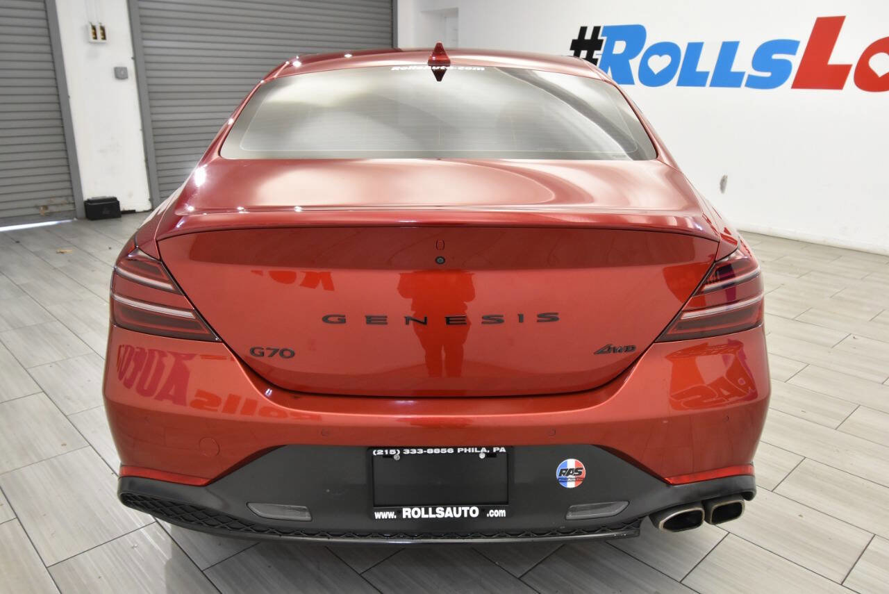 Used 2022 Genesis G70 2.0T w/ Prestige Package image 4