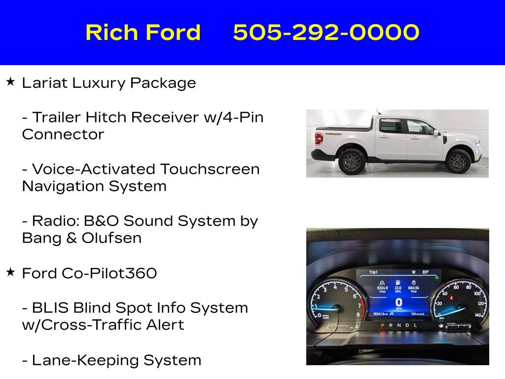 Certified 2023 Ford Maverick Tremor w/ Tremor Off-Road Package AWD/4WD image 28