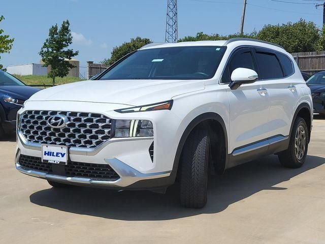 Used 2021 Hyundai Santa Fe Blue AWD/4WD image 2
