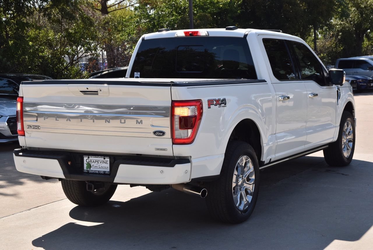 Certified 2023 Ford F150 Platinum w/ Equipment Group 701A High AWD/4WD image 8