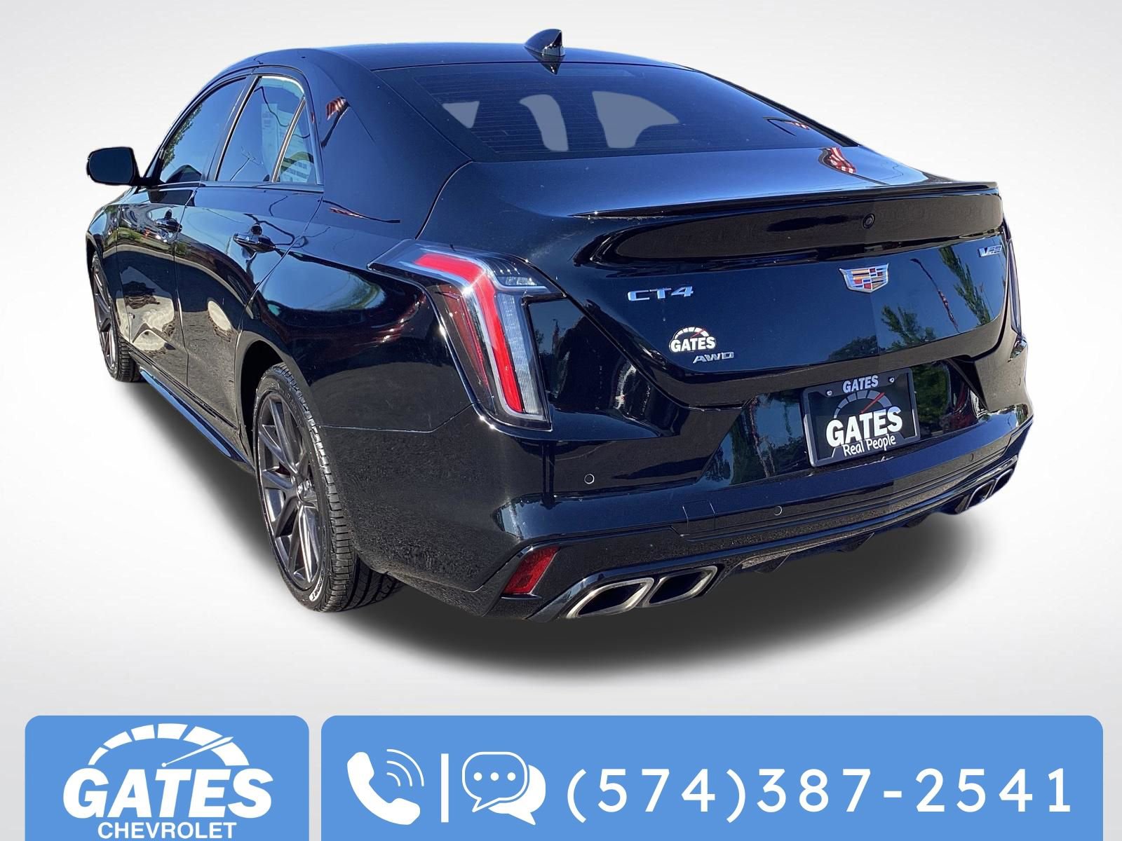 Used 2023 Cadillac CT4 V w/ Technology Package AWD/4WD image 7