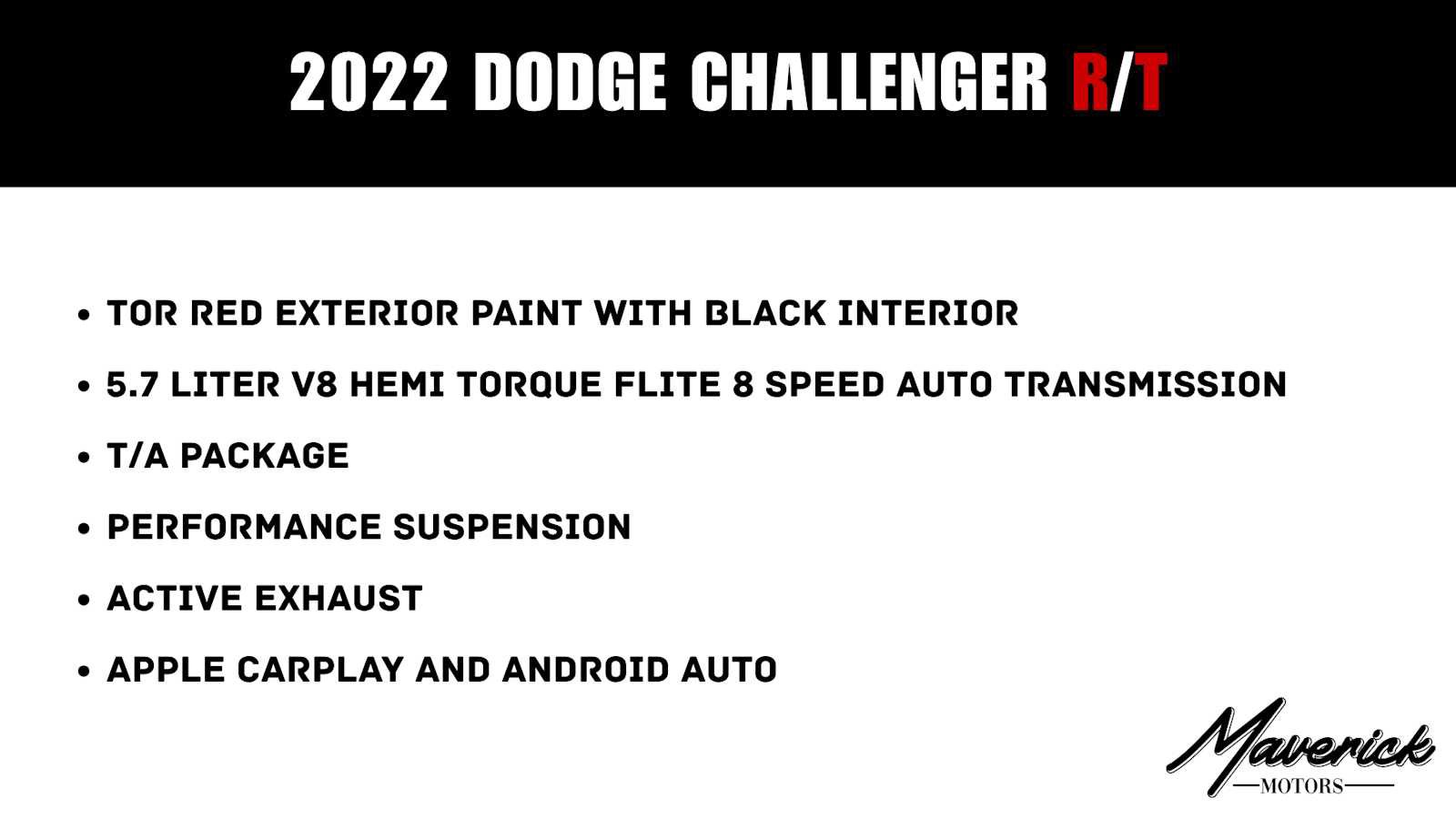 Used 2022 Dodge Challenger R/T w/ T/A Package RWD image 2