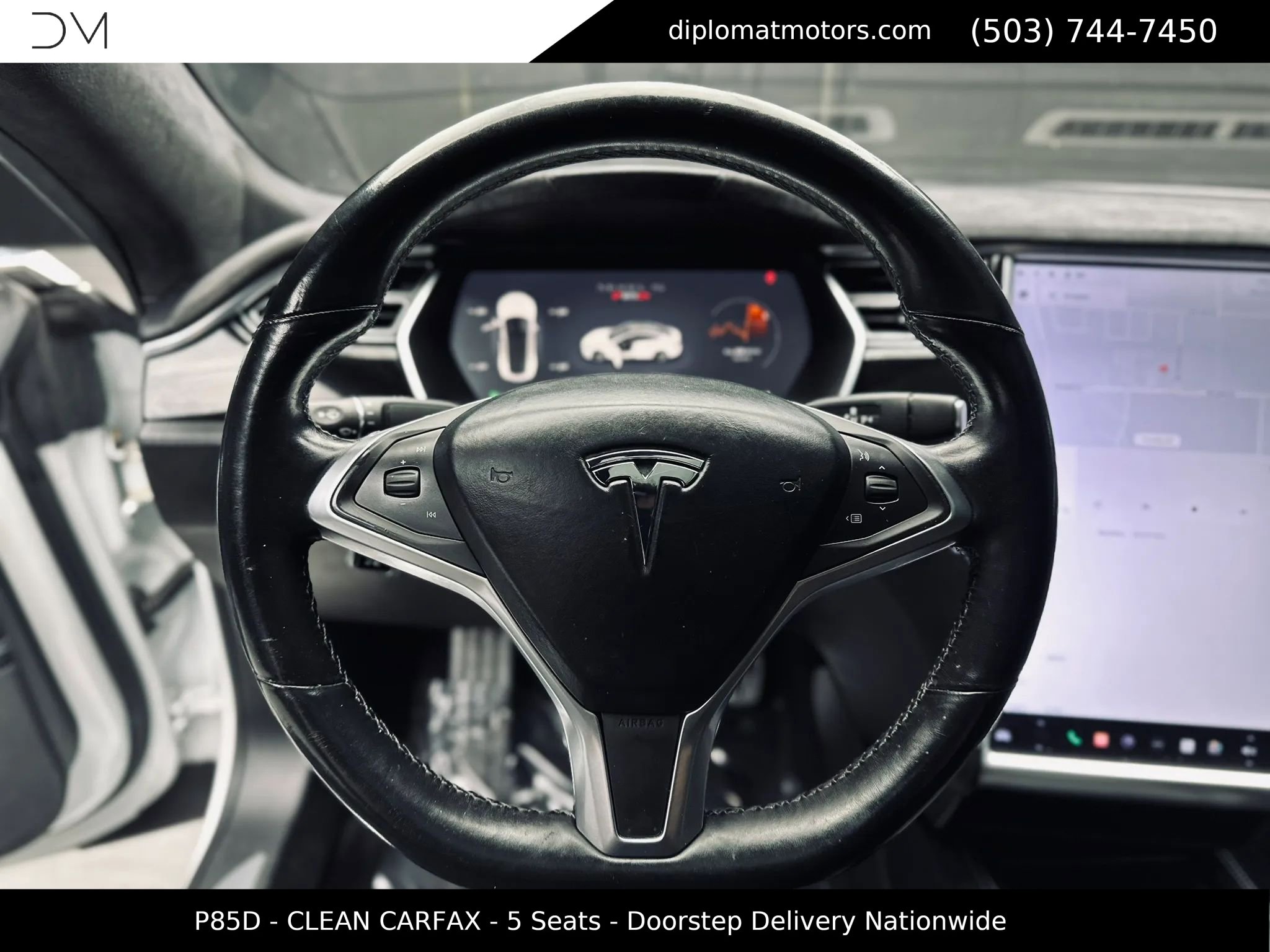 Used 2014 Tesla Model S P85D AWD/4WD image 29