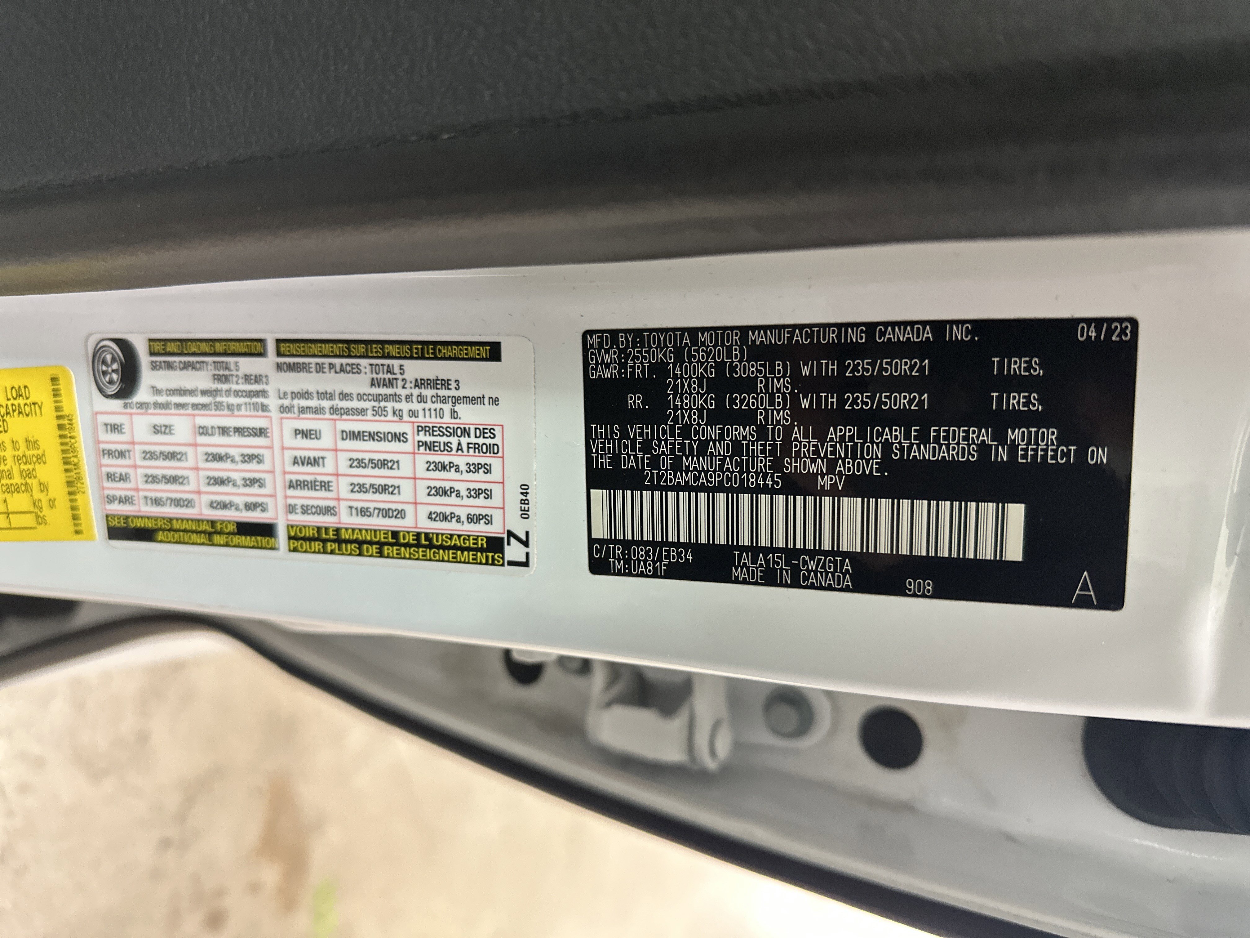 Used 2023 Lexus RX 350 F Sport w/ Cold Area Package image 35