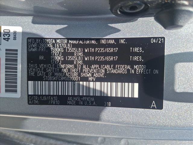 Certified 2021 Toyota Sienna LE w/ LE Plus Package AWD/4WD image 22