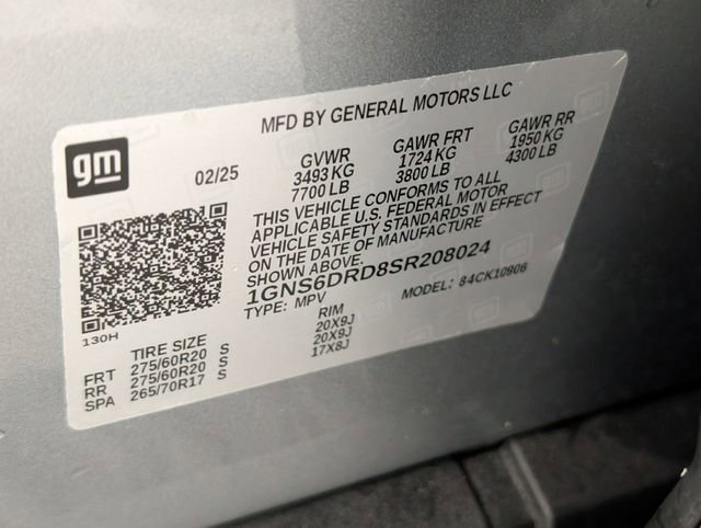 Certified 2025 Chevrolet Suburban Z71 image 39