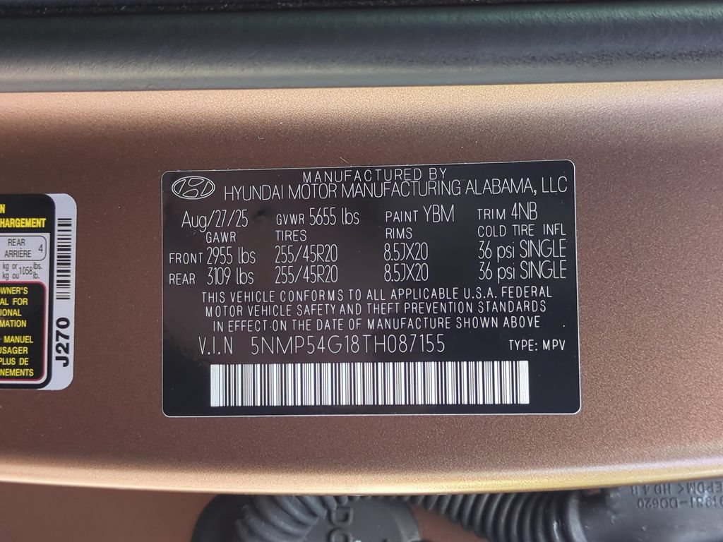 Certified 2026 Hyundai Santa Fe Calligraphy FWD image 26