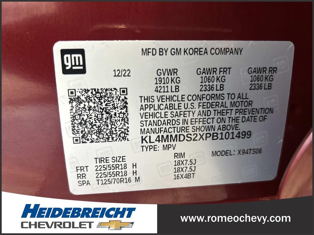 Used 2023 Buick Encore GX Select w/ Sport Touring Package FWD image 8