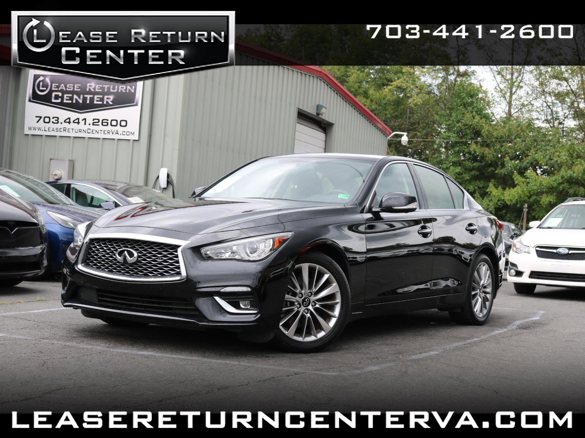 Used 2022 INFINITI Q50 Luxe w/ Cargo Package
