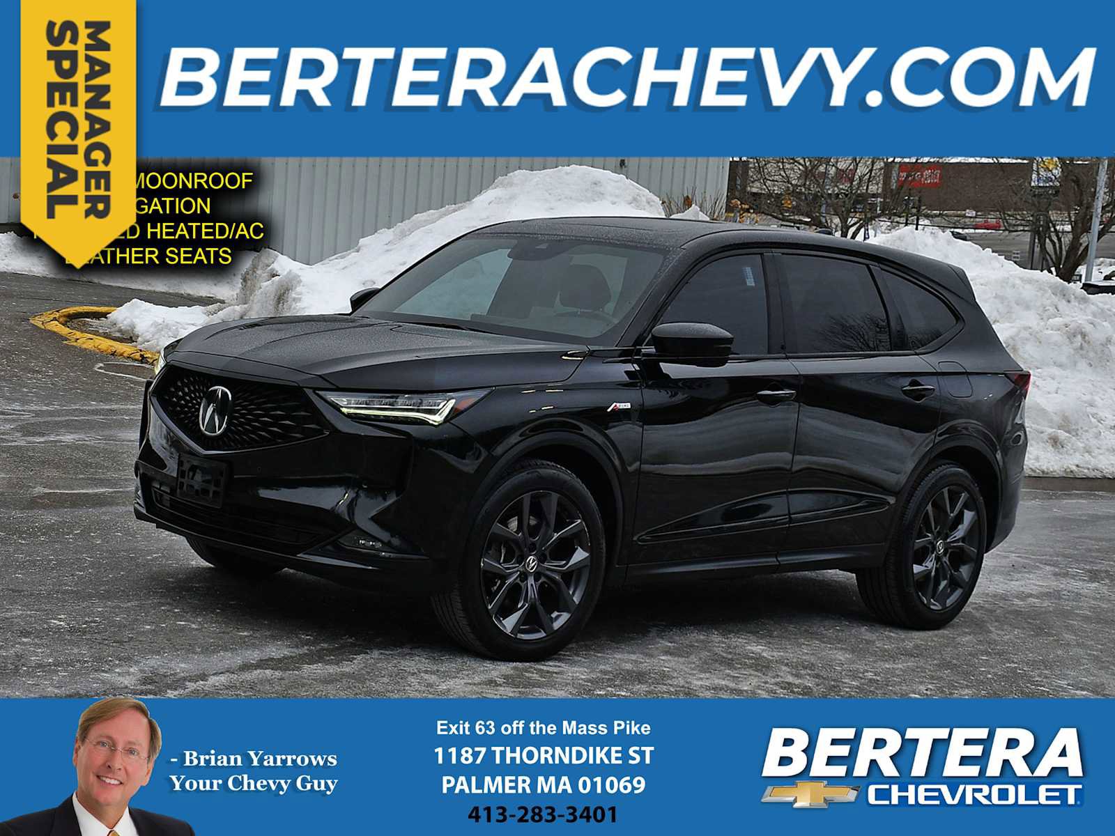 Used 2022 Acura MDX A-Spec image 1