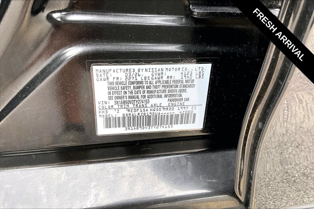 Used 2026 Nissan Sentra SR w/ Floor Mat Package FWD image 17
