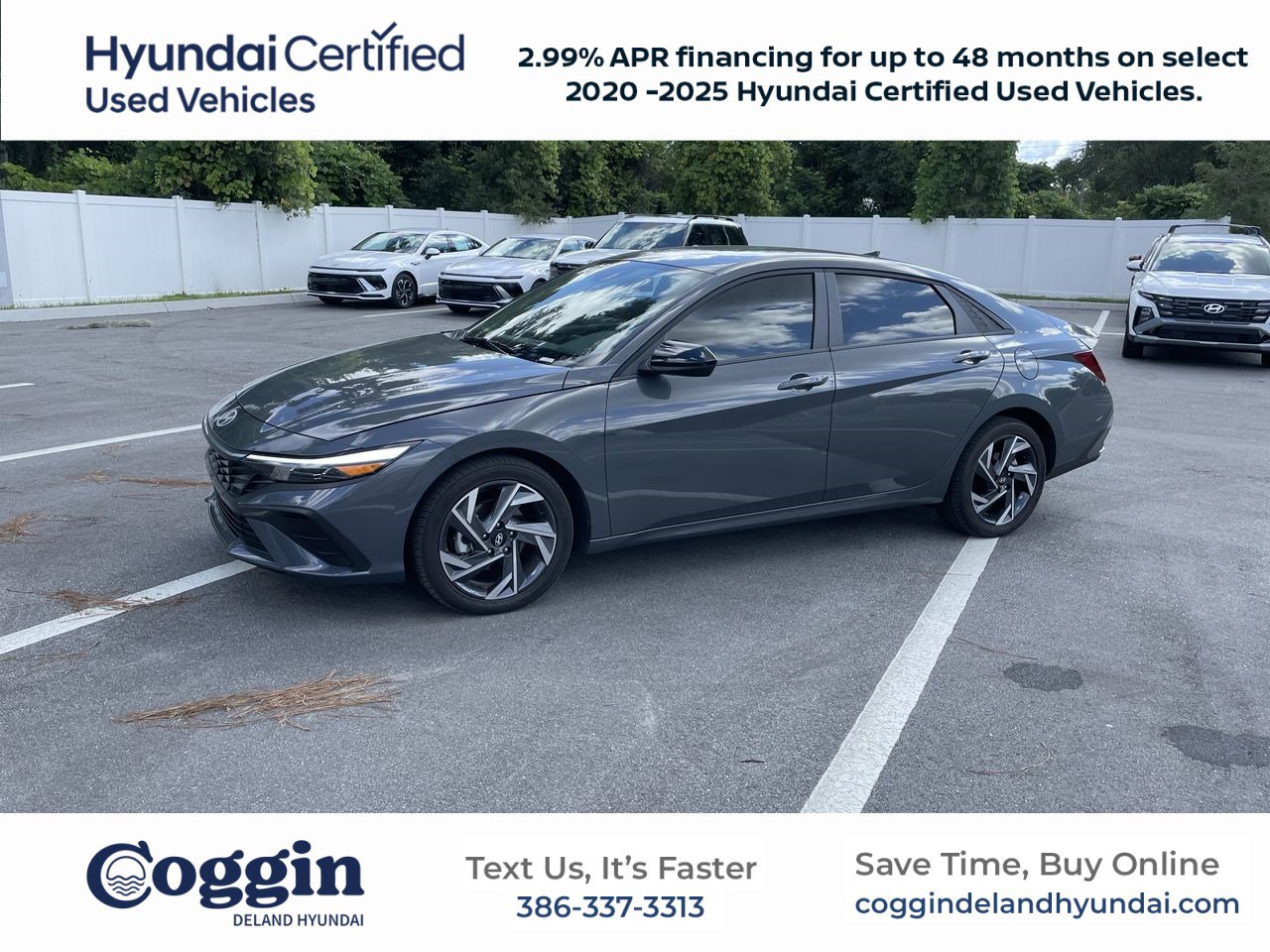 Certified 2025 Hyundai Elantra Sport