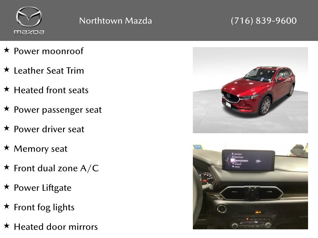Certified 2021 MAZDA CX-5 Grand Touring image 10