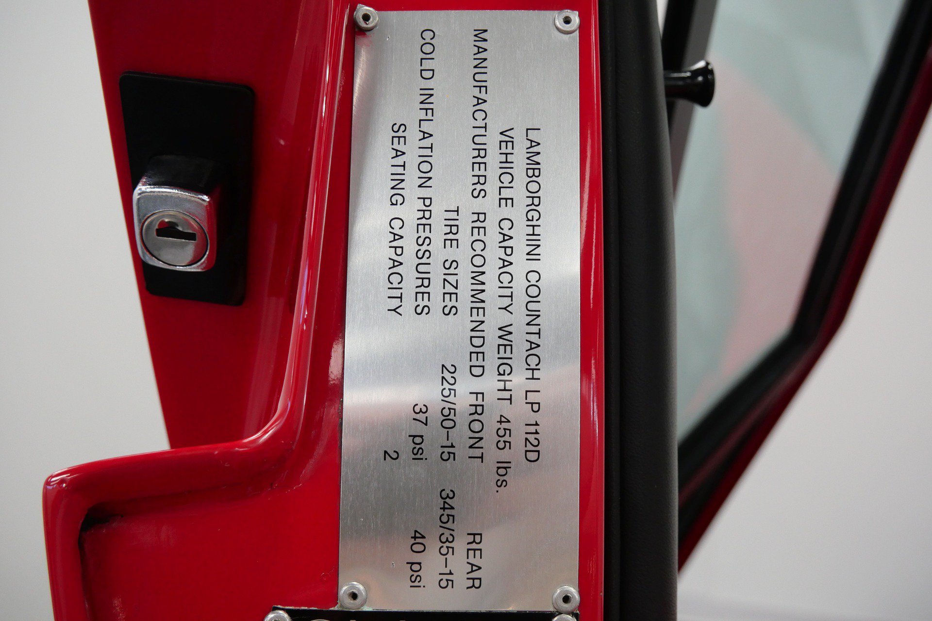 Used 1989 Lamborghini Countach Coupe RWD image 51