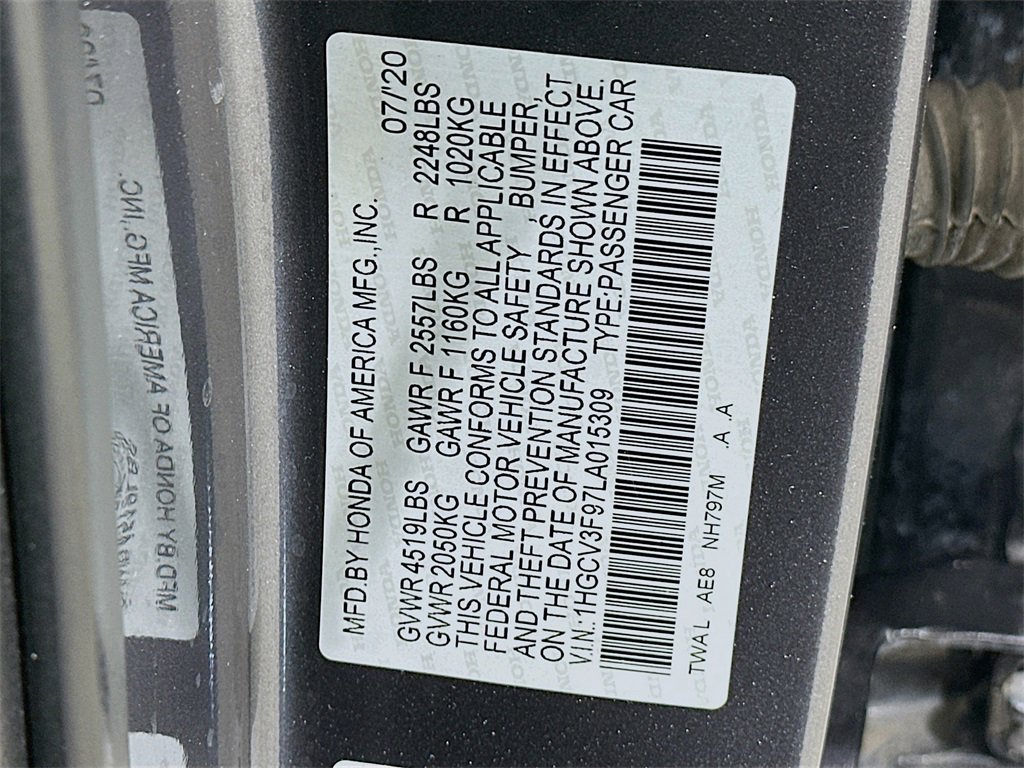 Used 2020 Honda Accord Touring image 34